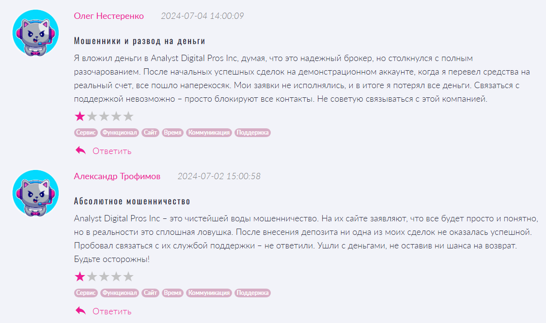 Analyst Digital Pro Analyst Digital Pro