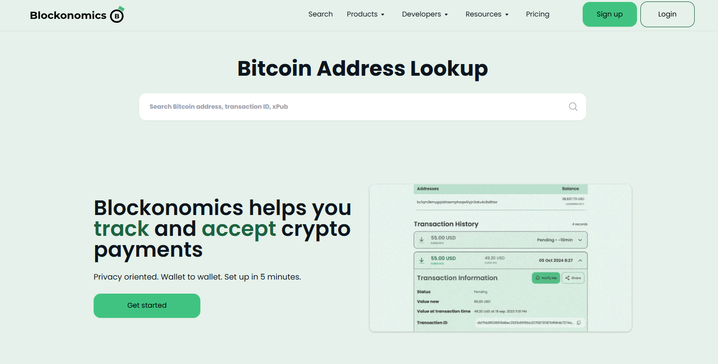 blockonomics blockonomics