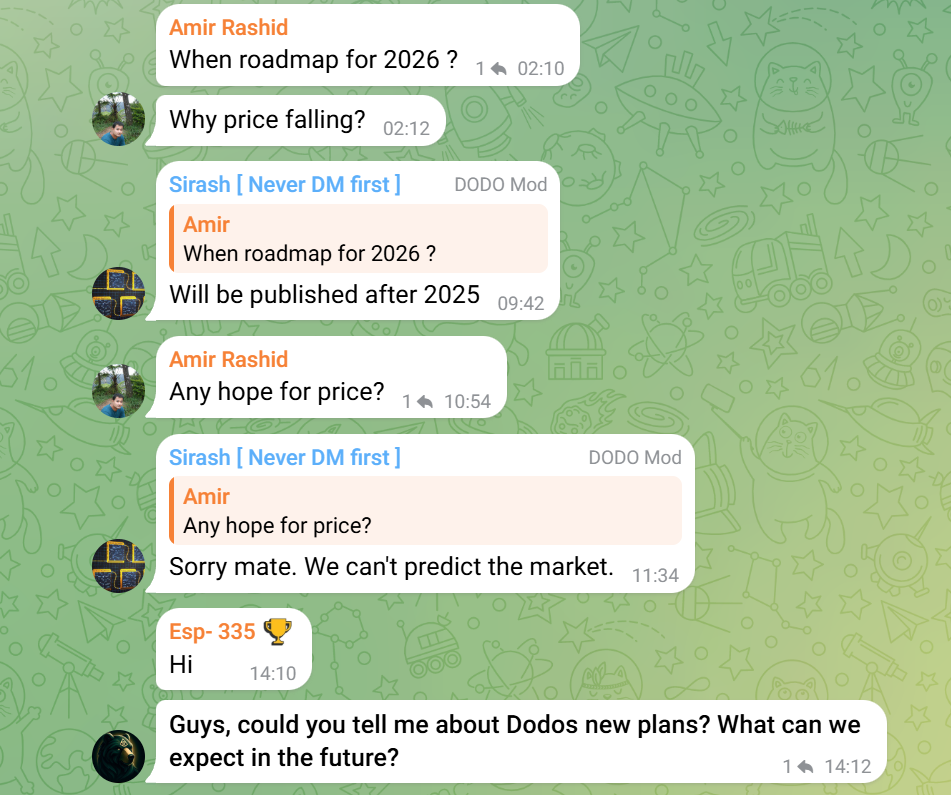 dodo монета dodo монета