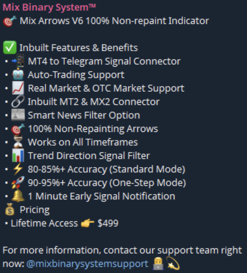 mix arrows v6 индикатор mix arrows v6 индикатор