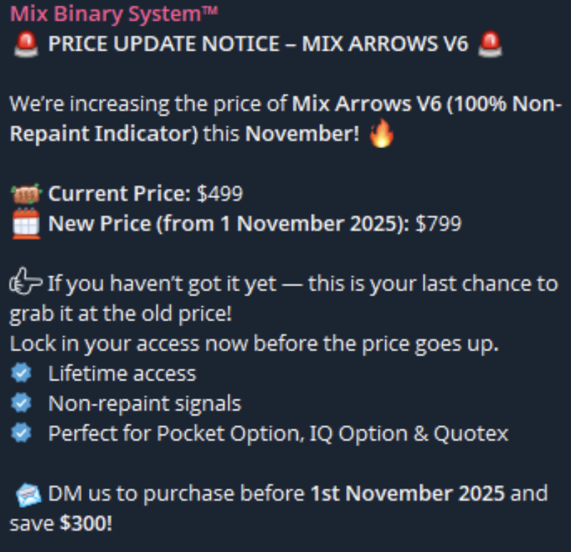 mix arrows v6 индикатор отзывы mix arrows v6 индикатор отзывы