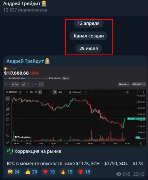 Andy in Trade Andy in Trade