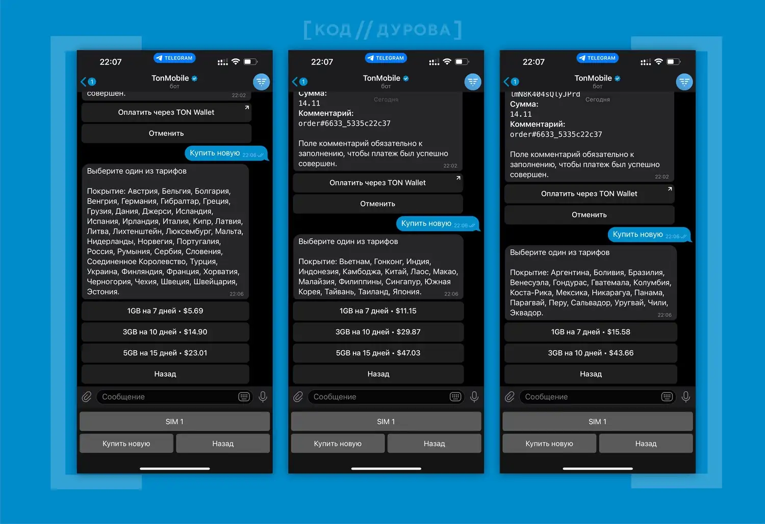 TON Mobile eSIM TON Mobile eSIM