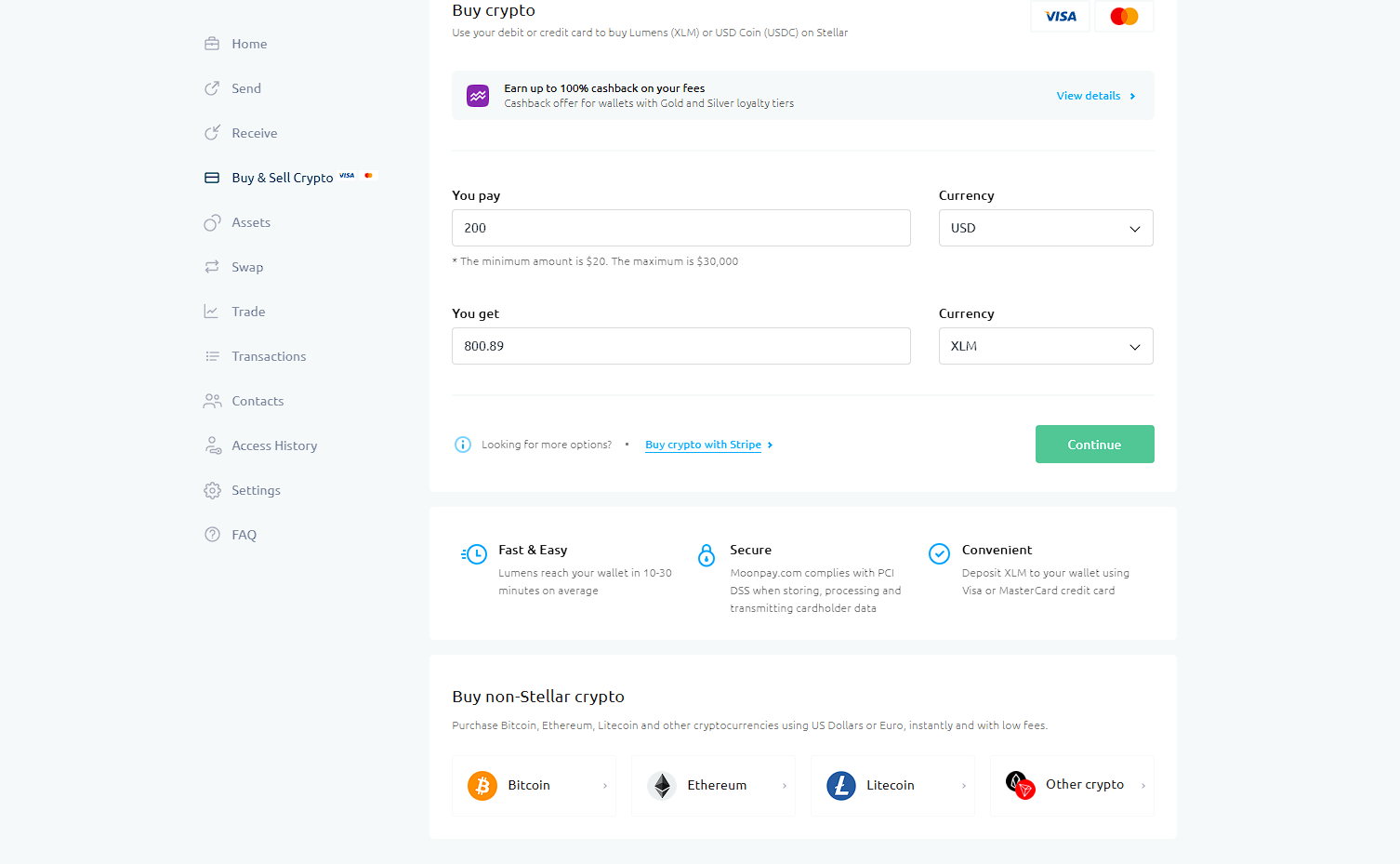 LOBSTR Stellar Wallet LOBSTR Stellar Wallet