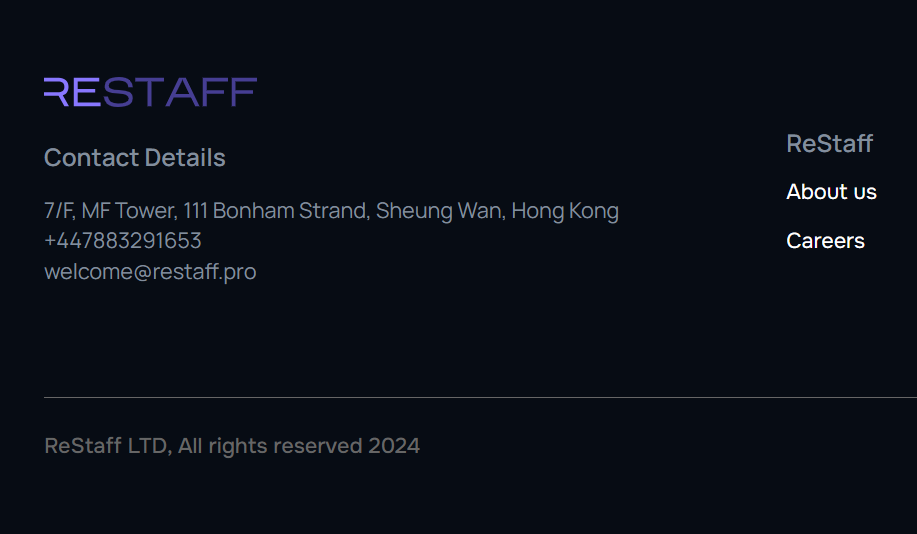 restaff limited платформа restaff limited платформа